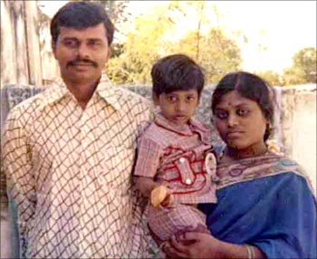 A file photo of the young Reddy family