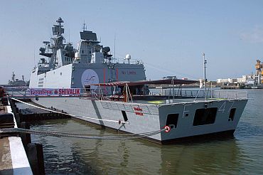 First indian warship with separate living rooms for women crew