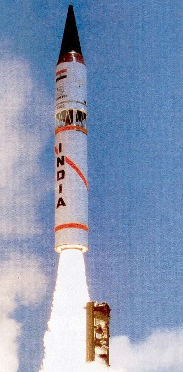 India's nuclear capable Agni-III missile