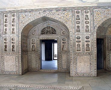Inside the Musamman Burj, where Shah Jahan spent the last seven years of his life under house arrest by his son Aurangzeb