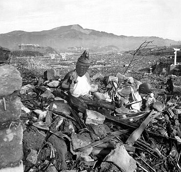 A Japanese report on the bombing characterised Nagasaki as 'like a graveyard with not a tombstone standing'.