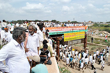 The Congress rally at Bellary