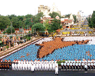 Independence Day celebrations in New Delhi