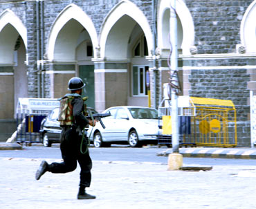 A commando during the Taj operation to flush out the terrorists