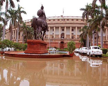 A water-logged Parliament is evidence of the fury with which rains have hit Delhi