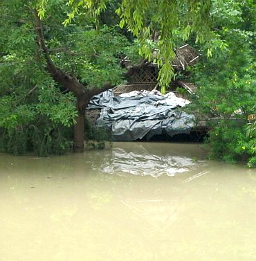 The submerged ashram