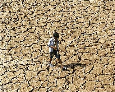 Drought in the middle of India's floods