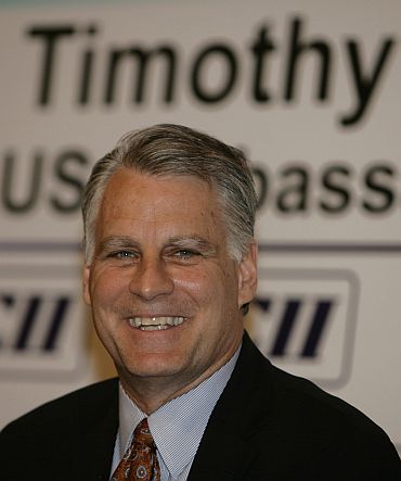 American ambassador to India Tim Roemer