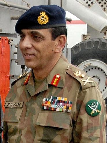 Pakistan Army chief General Ashfaq Parvez Kayani