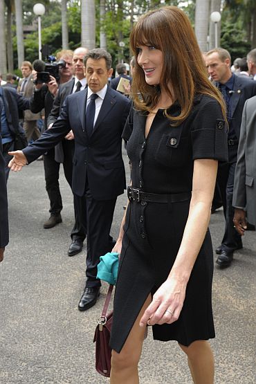Carla Bruni is not just a model. Here's proof
