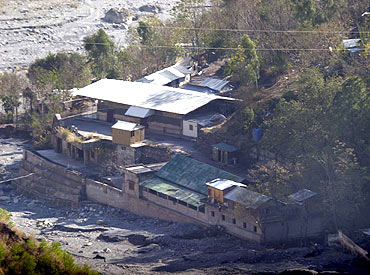 A madrassa run by the JuD on the outskirts of Muzaffarabad in Pakistan-occupied-Kashmir