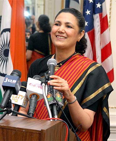 Indian ambassador to US Meera Shankar