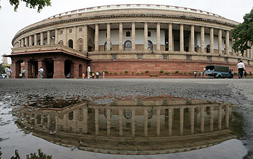 A view of Parliament building