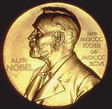 The Nobel Peace Prize medallion