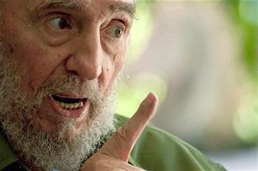 Former President Fidel Castro