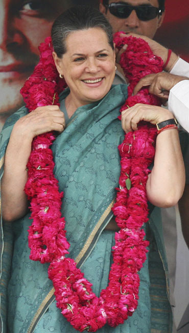 UPA chief Sonia Gandhi