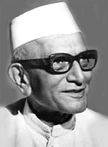 Former Prime Minister Morarji Desai