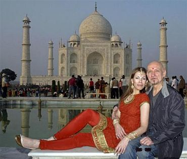 Celebrities who fell in love with the Taj