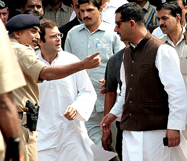 Rahul with Mumbai Police Commissioner Sivanandan