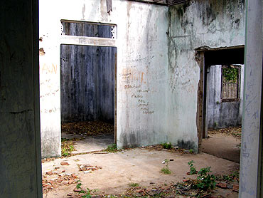 The slain LTTE's chief's house as it stands today