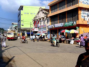 Downtown Jaffna today