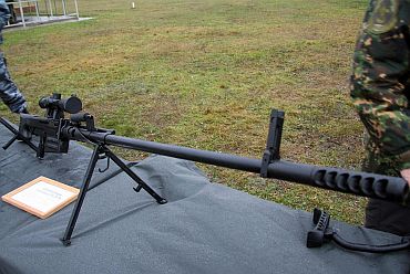 Foldable 12.7mm sniper rifle