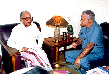 File photo of Basu with BS Raghavan