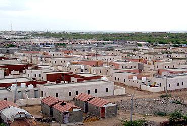 A redeveloped village in Kutch