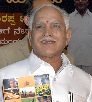 Karnataka Chief Minister BS Yeddyurappa