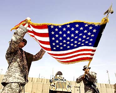 US soldiers in Kandahar, Afghanistan.