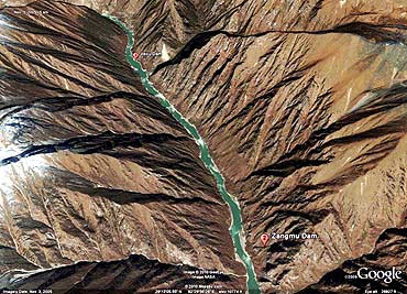 The Brahmaputra gorges