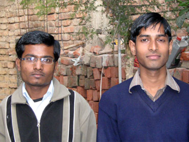 Anoop Kumar and Mohammad Shadab Azam, Super 30 students