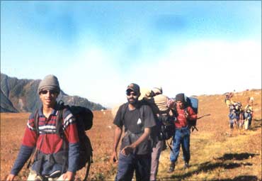 Arjun during an expedition last year