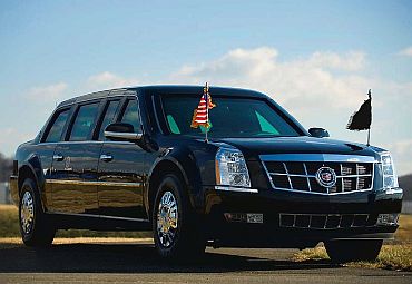 President Obama's Cadillac limousine