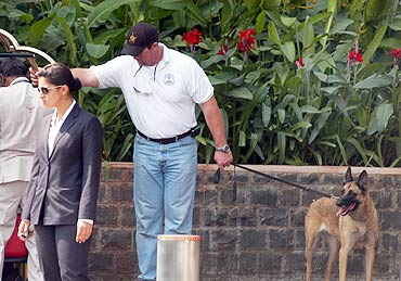 US Secret Service checks out Taj