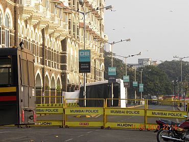Colaba looks deserted ahead of Obama's arrival