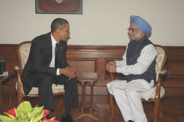 Prime Minister Manmohan Singh with US President Barack Obama
