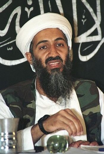 File photo of Al Qaeda chief Osama bin Laden