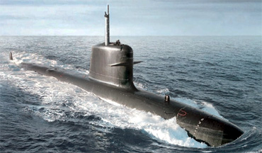 A Scorpene submarine