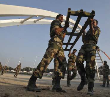 India has raised security levels for CWG