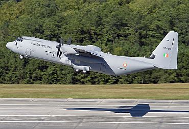 C-130J Super Hercules takes flight