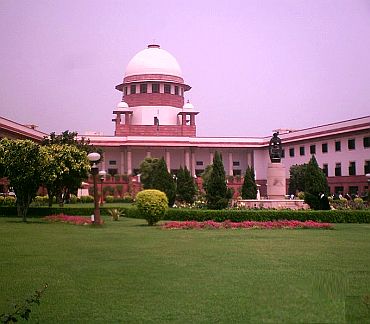 The Supreme Court of India complex in New Delhi