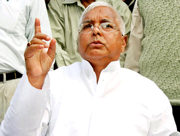 Lalu Prasad Yadav, leader of the Rashtriya Janata Dal