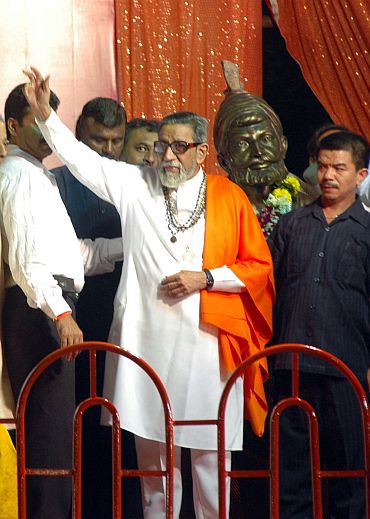 Sena chief Bal Thackeray