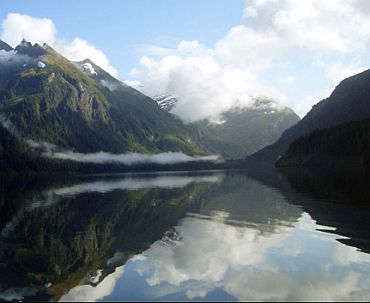 The Blue Lake Reservoir in Sitka, Alaska