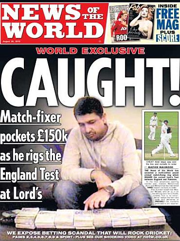 The News of the World edition that shook the cricketing world once again