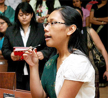 Agatha Sangma, 30, Lok Sabha MP