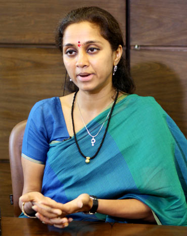 Supriya Sule, 41, Lok Sabha MP