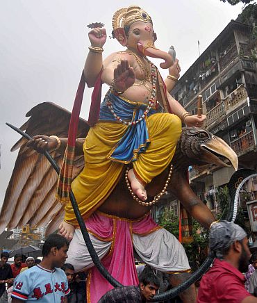 The 12-day long Ganesh festival has begun in Mumbai
