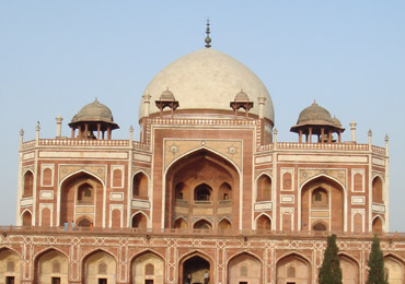 Humayun's tomb in New Delhi, where Bahdaur Shah Zafar took refuge when Delhi fell